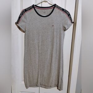 Tommy Hilfiger Gray T-Shirt Dress